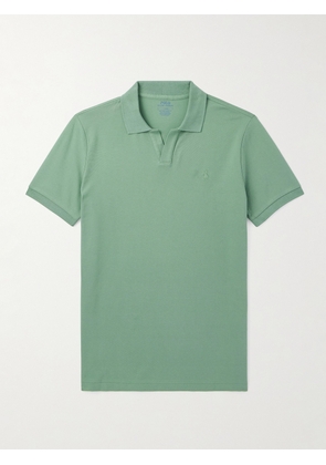 Polo Ralph Lauren - Logo-Embroidered Cotton-Blend Piqué Polo Shirt - Men - Green - XS