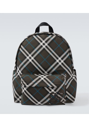 Burberry Burberry Check canvas backpack