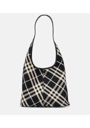 Burberry Check Small canvas tote bag