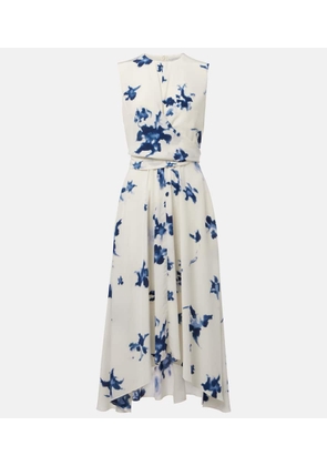 Altuzarra Penny floral silk wrap dress