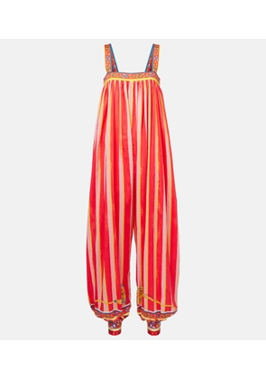 Dolce&Gabbana Printed cotton jumpsuit