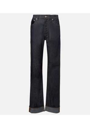 Bottega Veneta Low-rise straight jeans