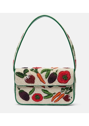 Staud Tommy Small beaded shoulder bag