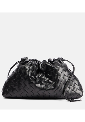 Bottega Veneta Soiree Medium Intrecciato leather clutch
