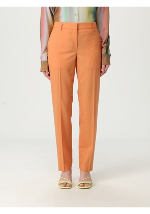 Pants PAUL SMITH Woman color Orange