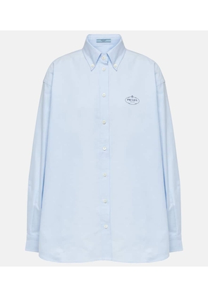 Prada Logo cotton shirt