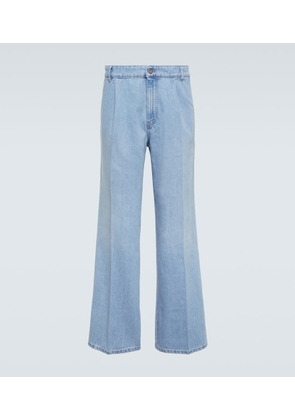 Miu Miu High-rise wide-leg jeans