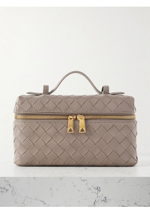 Bottega Veneta - Bang Bang Vanity Mini Intrecciato Leather Tote - Gray - One size