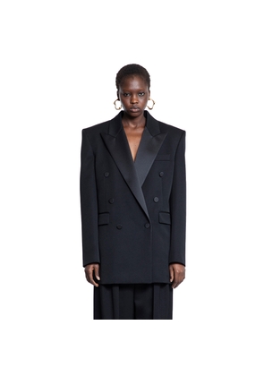 SAINT LAURENT WOMAN BLACK BLAZERS