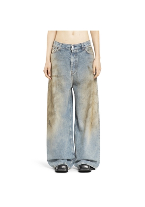 ACNE STUDIOS WOMAN BLUE JEANS
