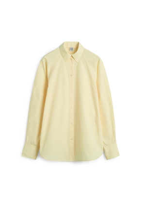 Raw Raglan Shirt in Straw, Size EU 42