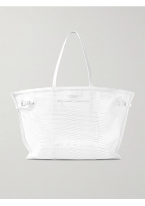 Proenza Schouler - Days Leather-trimmed Mesh Tote - White - One size