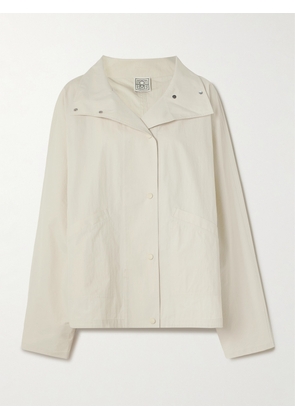 TOTEME - Organic Cotton-blend Jacket - Cream - DK32,DK34,DK36,DK38,DK40