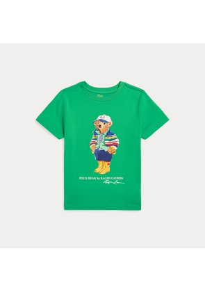 Polo Bear Cotton Jersey Tee