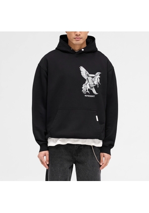 REPRESENT Elegance In Motion Cotton-Jersey Hoodie - XS
