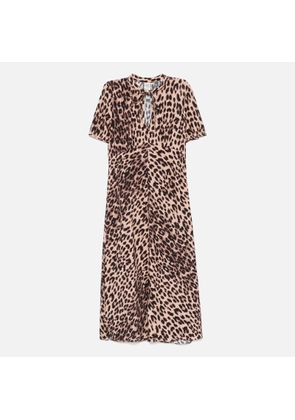 Baum Und Pferdgarten Anneliek LENZING™ ECOVERO™ Leopard Dress - EU 38/UK 10