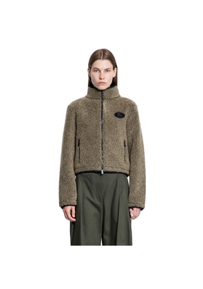 BURBERRY WOMAN GREEN SWEATSHIRTS