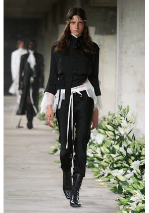 ANN DEMEULEMEESTER WOMAN SILVER HAIR ACCESSORIES