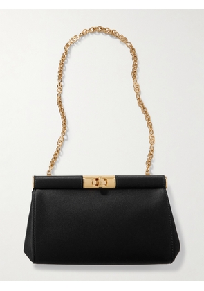 Dolce & Gabbana - Marlene Satin Shoulder Bag - Black - One size
