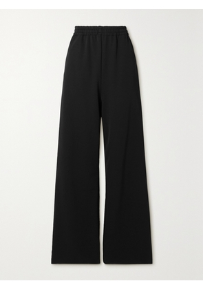 Balenciaga - Oversized Stretch-jersey Wide-leg Pants - Black - FR 34,FR 36,FR 38,FR 40,FR 42