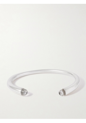 Loren Stewart - Sterling Silver Quartz Cuff - One size
