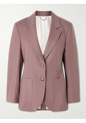 Victoria Beckham - Twill Blazer - Purple - UK 4,UK 6,UK 8,UK 10,UK 12,UK 14