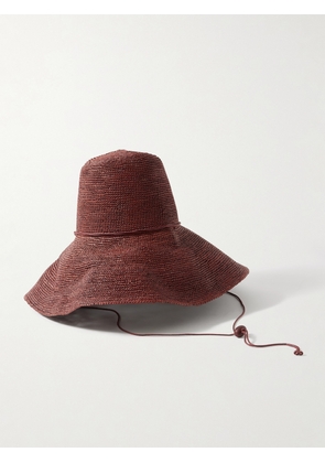 Johanna Ortiz - + Artesano Symbols Of Pride Straw Bucket Hat - Brown - small,medium,large