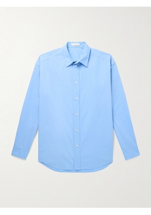 The Row - Miller Cotton-Poplin Shirt - Men - Blue - S