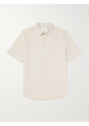 NN07 - Enzo 5708 Linen Shirt - Men - Neutrals - S