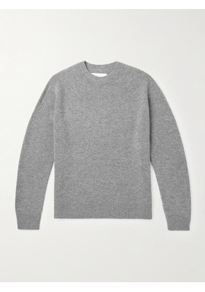 Jil Sander - Merino Wool and Cashmere-Blend Sweater - Men - Gray - IT 46