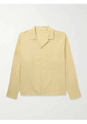 The Row - Elijas Convertible-Collar Cotton-Poplin Shirt - Men - Yellow - S