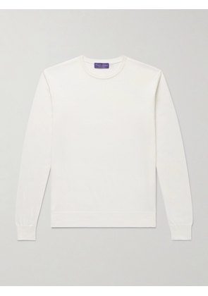 Ralph Lauren Purple Label - Cotton Sweater - Men - Neutrals - S