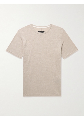 Rag & Bone - Classic Linen T-Shirt - Men - Neutrals - XS