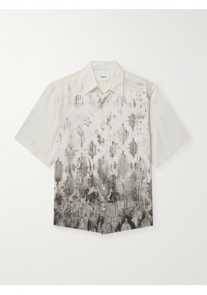NN07 - Quinsy 5971 Printed Modal-Blend Shirt - Men - Gray - S