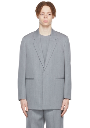 Jil Sander SSENSE Exclusive Gray Wool Blazer