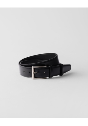 Leather belt