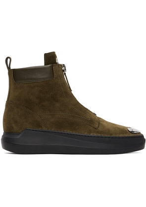 Giuseppe Zanotti Khaki Kashton Sneakers
