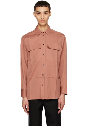 Jil Sander Pink Creased Shirt