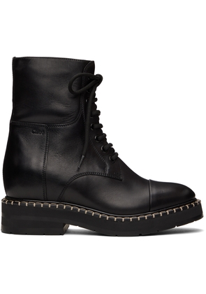 Chloé Black Noua Ankle Boots