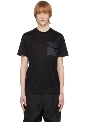 Moncler Black Crewneck T-Shirt