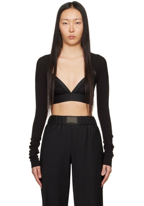 Dolce & Gabbana Black Kim Kardashian Edition Cardigan
