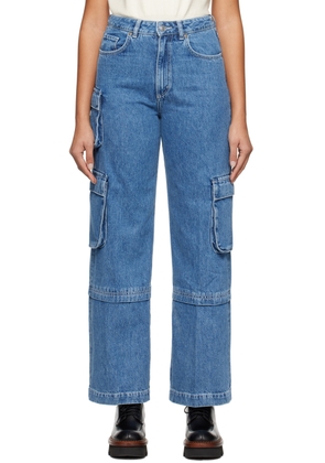 Hugo Blue Relaxed-Fit Jeans