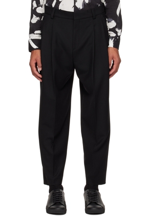 Hugo Black Slim-Fit Trousers