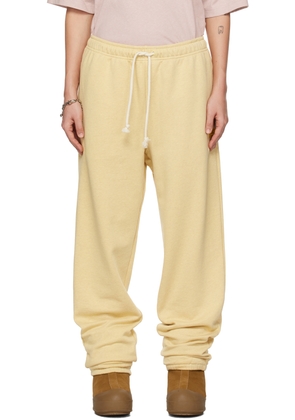Acne Studios Yellow Patch Lounge Pants
