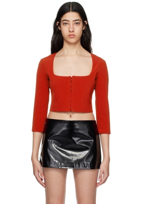 Acne Studios Red Hook-Eye Shirt