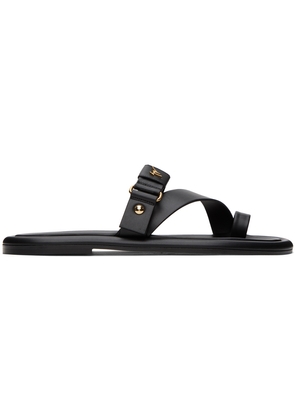 Giuseppe Zanotti Black Taanguy Sandals