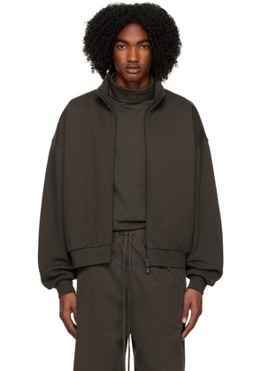Fear of God ESSENTIALS Gray Full Zip Jacket