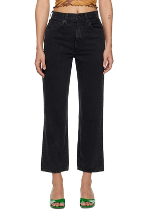 SLVRLAKE Black London Crop Jeans
