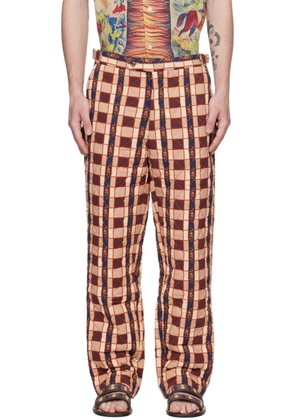 Bode Multicolor Bouquet Trousers