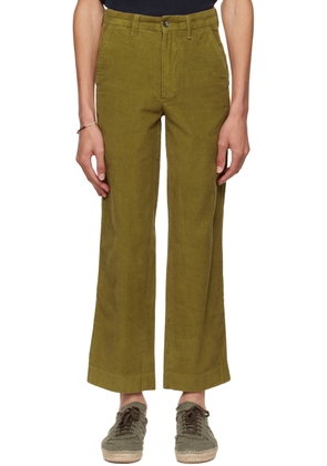 Bode Green Standard Trousers
